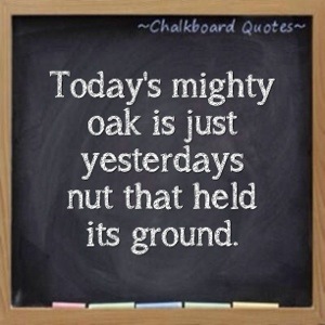 Stand Your Ground  Chalkboard Quotes